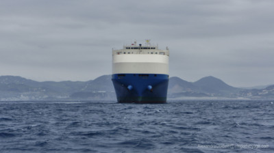 ship awaiting cargo
