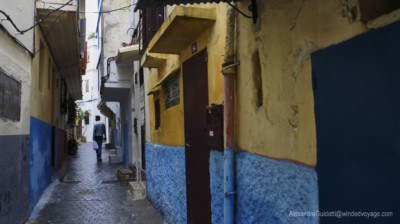Blue street Tangier