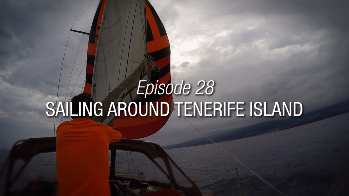 sailing around tenerife island