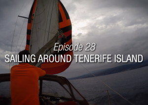 sailing around tenerife island