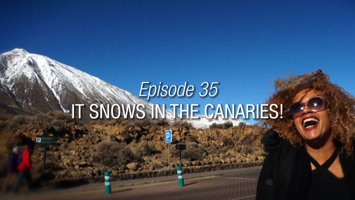 it snows in the canaries!