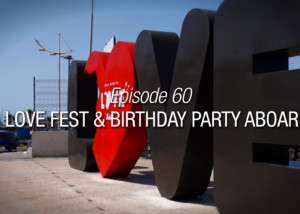 a love fest and birthday party aboard